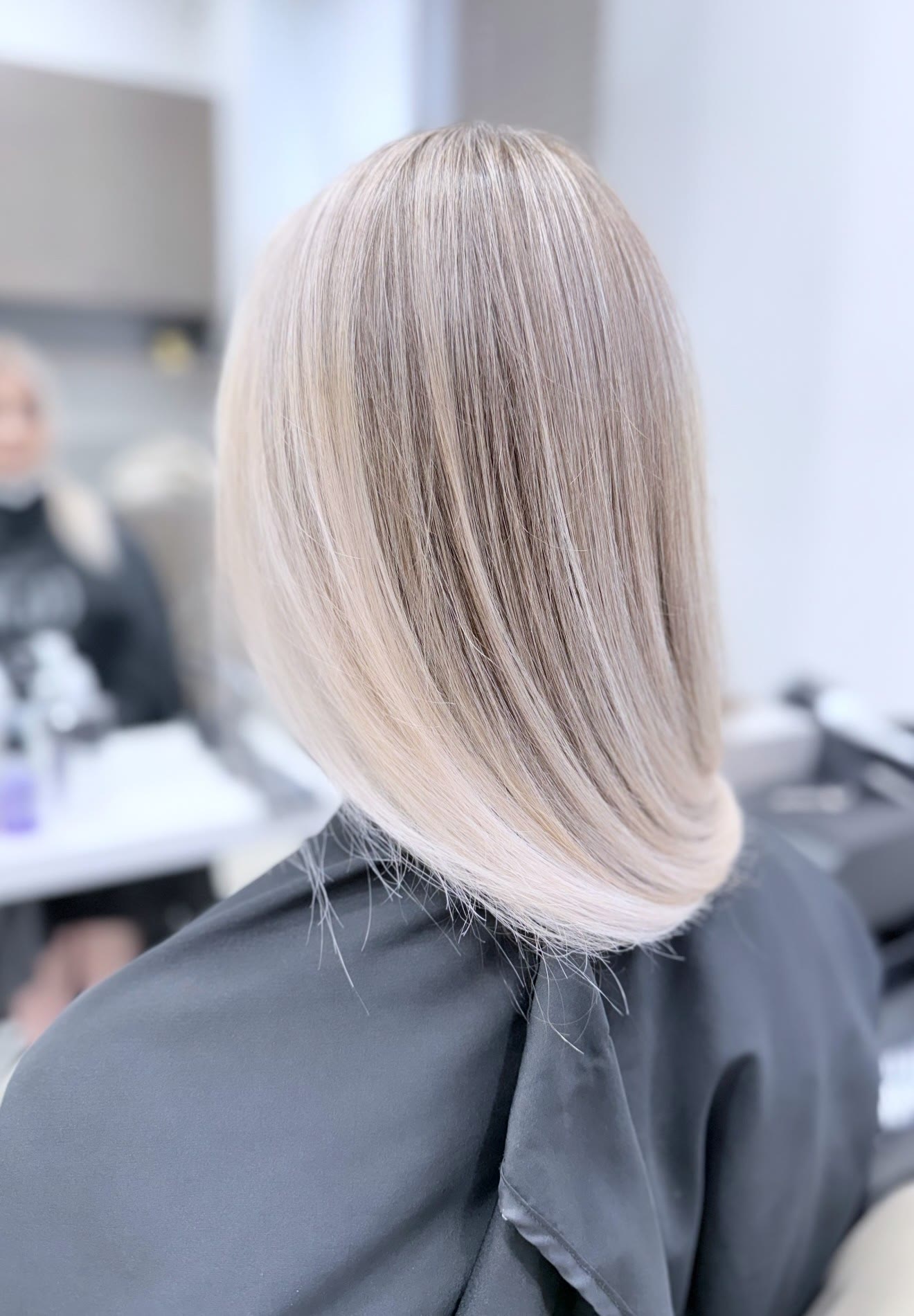 Balajažas ilgiems plaukams — plaukų darbas Klaipėdoje, Seaside Hair Master