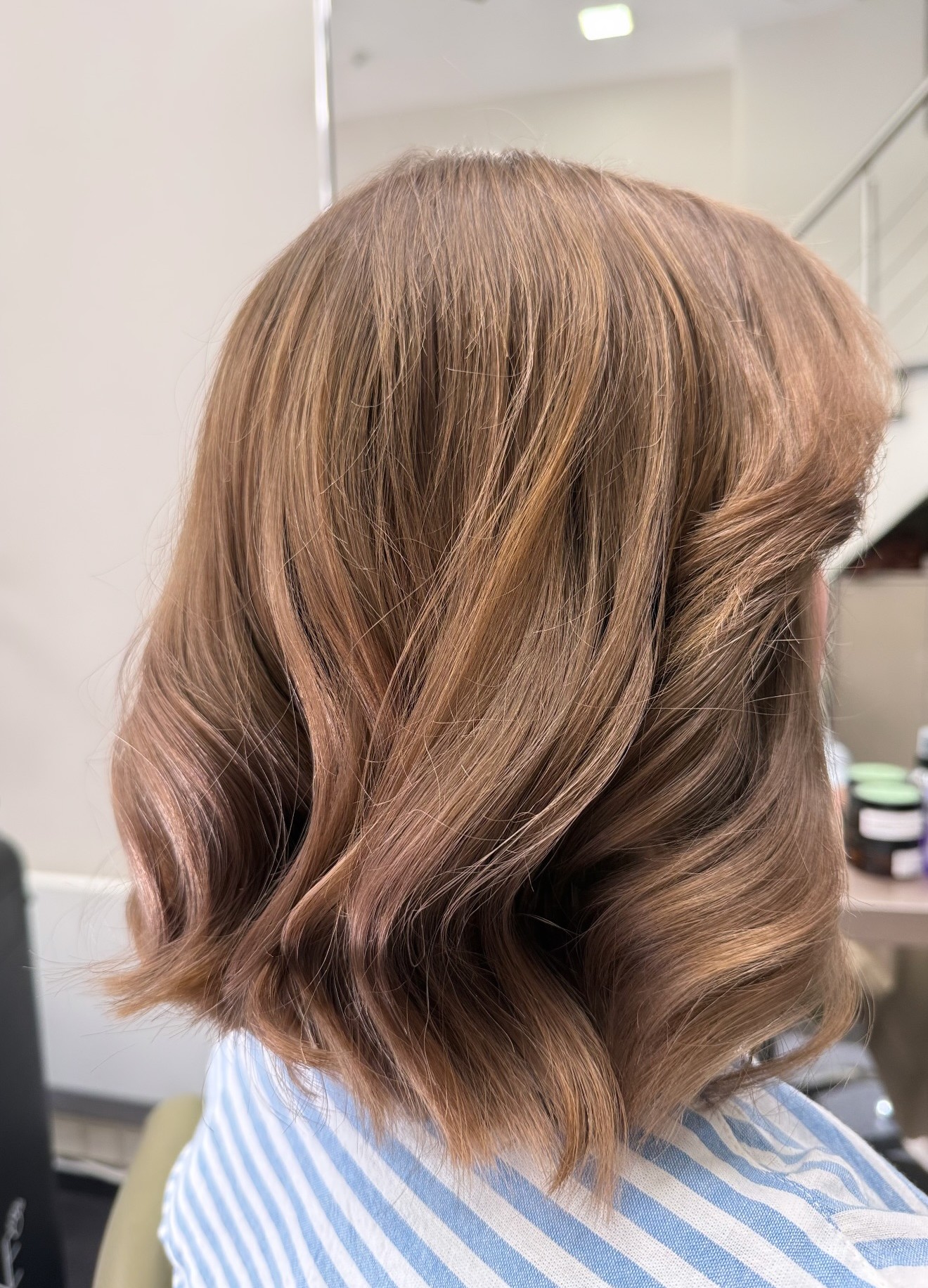Karamelinis bronde — plaukų darbas Klaipėdoje, Seaside Hair Master